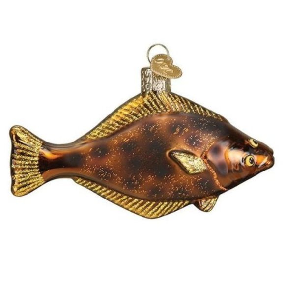 Halibut Old World Christmas Ornament - Picture 1 of 4